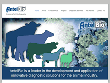 Tablet Screenshot of antelbio.com